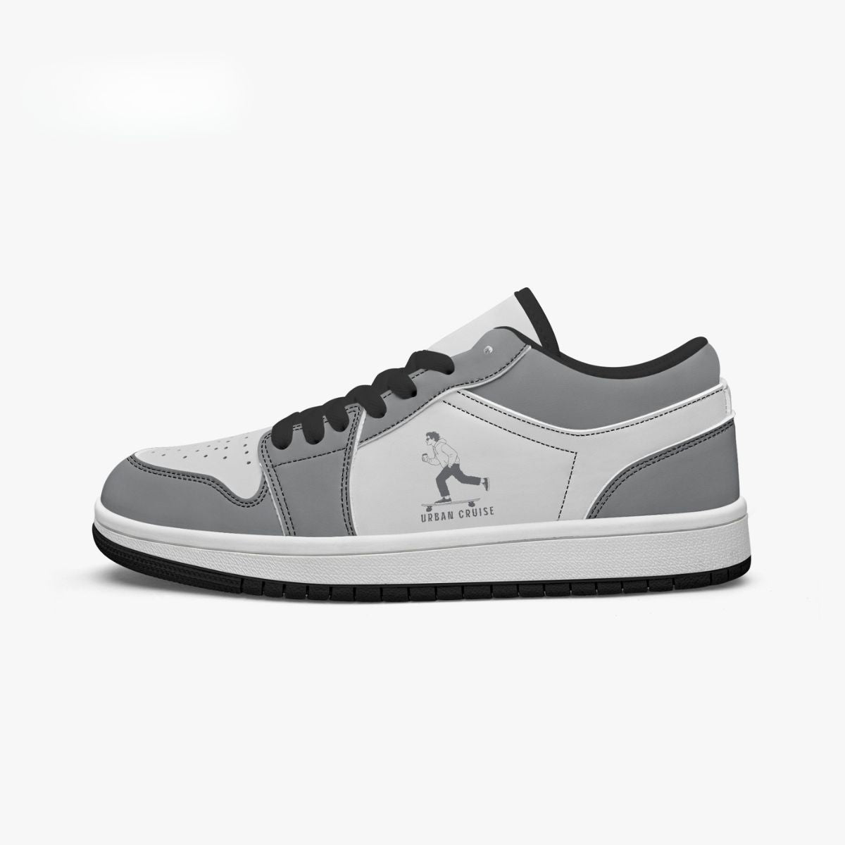 Urban Cruise Longboard Retro Low Leather Sneakers
