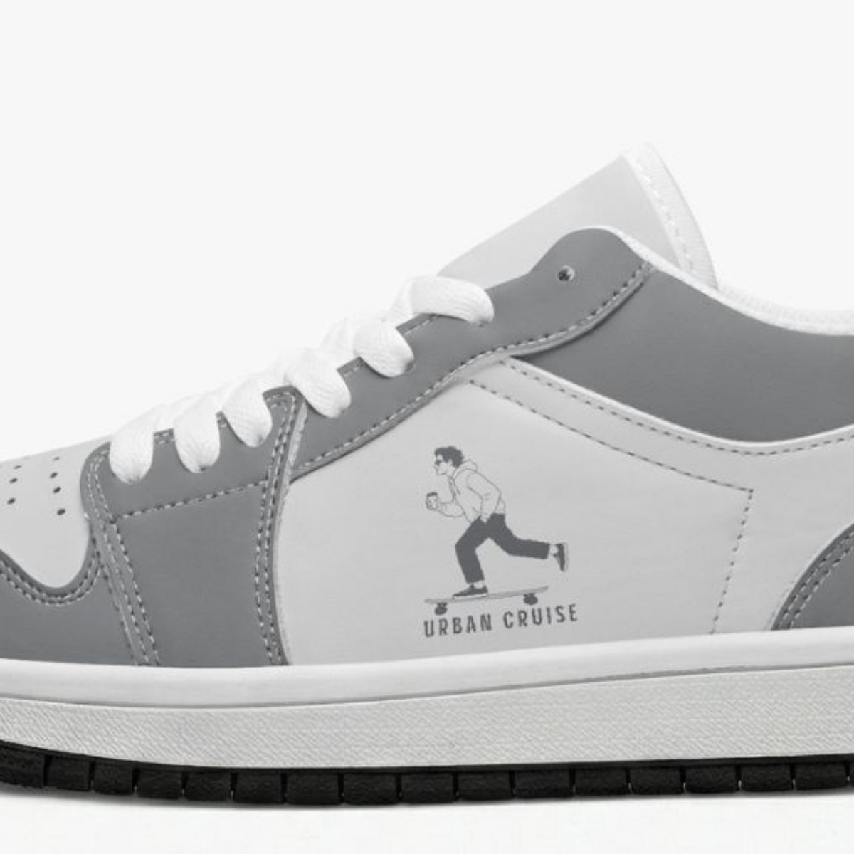 Urban Cruise Longboard Retro Low Leather Sneakers