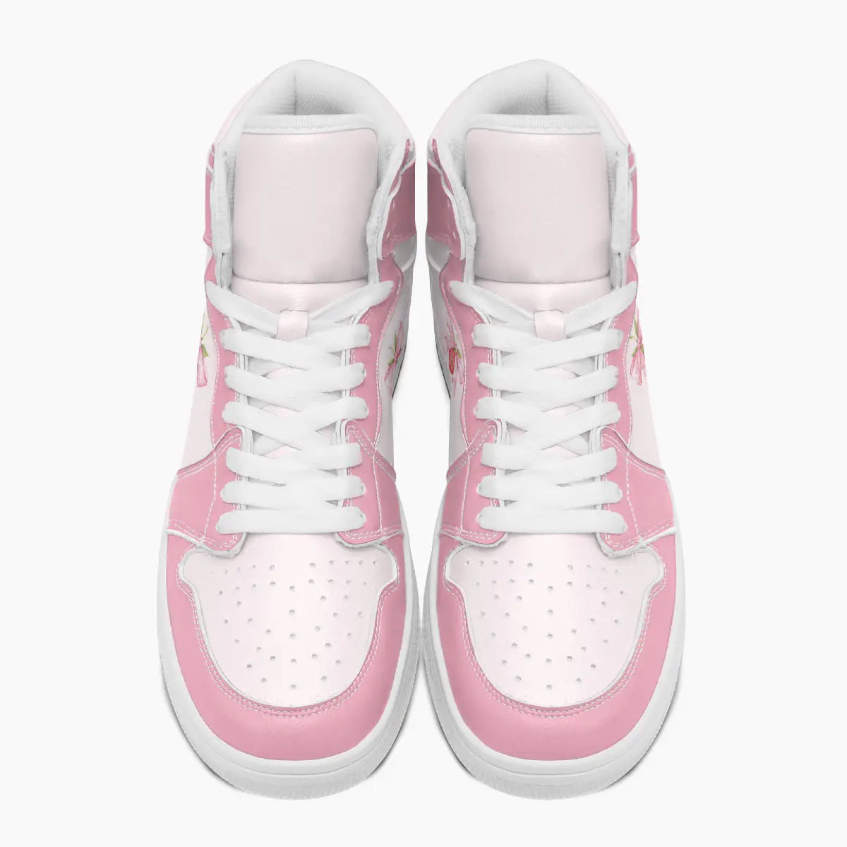 Sweet as a Berry High Top Leather Sneakers