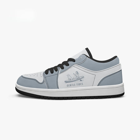 Gentle Tides Paddleboard Retro Low Leather Sneakers