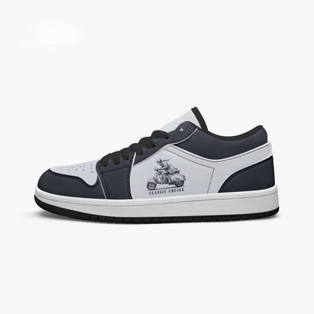 Classic Cruise Vintage Scooter Retro Low Leather Sneakers