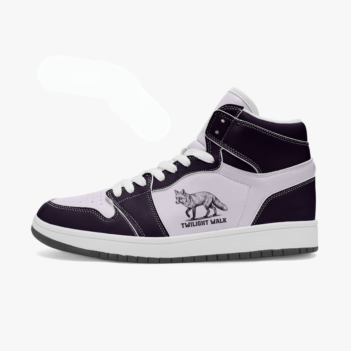 Twilight Walk High Top Leather Sneakers