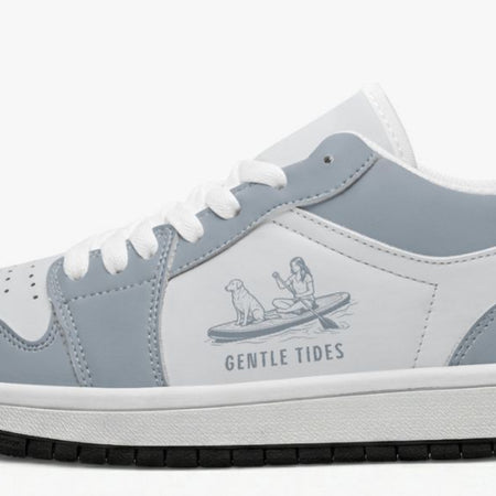 Gentle Tides Paddleboard Retro Low Leather Sneakers
