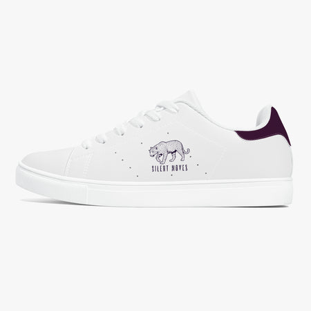 "Silent Moves" Leopard Casual Leather Sneakers